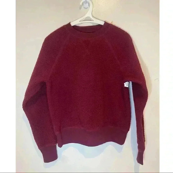 Everlane The ReNew Fleece Raglan Sweatshirt - Picture 3 of 8